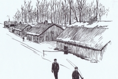 F. Lamb Coll. Lumber Camp