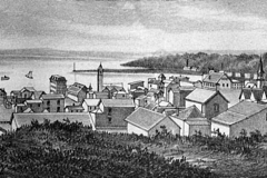 Panorama Sketch of Cadillac