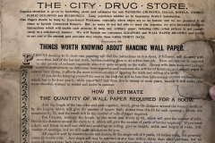 George D. VanVranken Advertisement