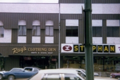Ray's Clothing Den, Stephan's Drugs