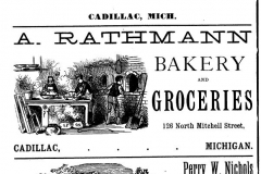 Cadillac Directory Ads, 1884