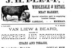 Cadillac Directory Ads, 1884