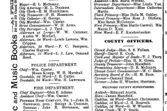 Cadillac Directory Ads, 1884