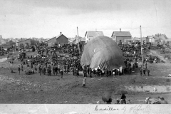 Hot Air Balloon Ascension, c.1890s