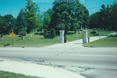 Construction Of The Fence For Maple Hill Cemetery