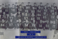 1963 CHS Football Team