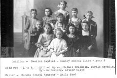 A Swedish Baptist Sunday School Class