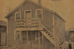 First Frame House In Cadillac