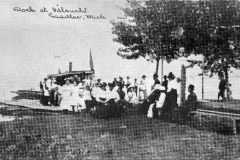 Steaboat Westover Docks at Idlewild Park on Lake Cadillac