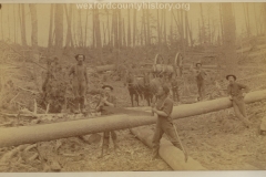 Cadillac-Lumber-Sawing-A-Log