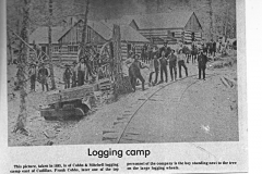 Cobbs and Mitchell Logging Camp