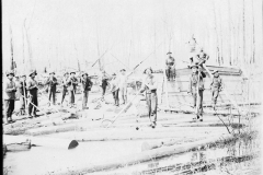 Moving Logs on a Waterway