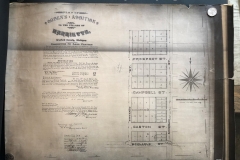 1891 - Ogden's Addition To The Village Of Hariette (Harrietta)