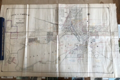 1942 - Revised Plat-Map Of The City Of Cadillac