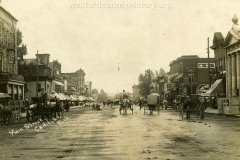 North Mitchell Street, 100 Block, Looking South