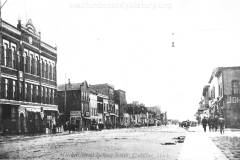 North Mitchell Street, 100 Block, Looking South
