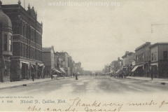 North Mitchell Street, 100 Block, Looking South