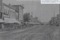 North Mitchell Street, 100 Block, Looking South