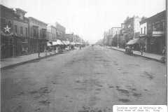 South Mitchell Street, 100 Block, Looking North