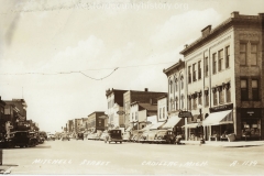 South Mitchell Street, 200 Block, Looking North