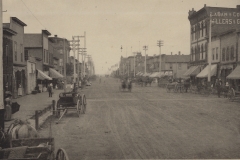 South Mitchell Street, 200 Block, Looking North