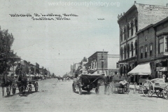 South Mitchell Street, 200 Block, Looking North