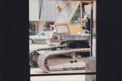 South Mitchell Street, 100 Block, West Side, Ripping Up Sidewalks.