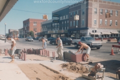 South Mitchell Street, 100 Block, West Side, Ripping Up Sidewalks.