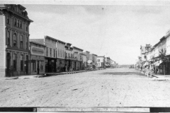 South Mitchell Street, 100 Block, Looking North