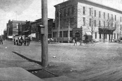 Mitchell and Harris Streets Intersection