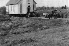 Holmquist Coll. Acme Trucks Move Church