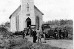 Holmquist Coll. Acme Trucks Move Church