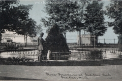 Stone Monument In City Park