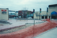 Installing The Clock Tower On The Southeast Corner Of Cass And South Mitchell