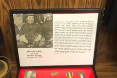 Fred Green's Display At The Michigan Military Heroes Museum