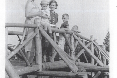 Lillie and Bob Holly with Mildred, Donald and Richard Holmquist