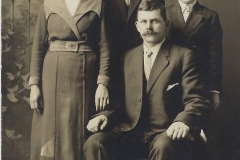 Adeline, John, Jack Maki and Laurie Huttenen