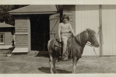 Catherine Mitchell On Horseback