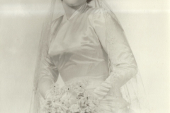 Catherine Mitchell In Wedding Attire