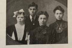 Mrs. Jennie Remington And Family