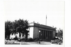 U. S. Post Office In Cadillac