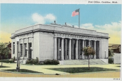 U. S. Post Office In Cadillac