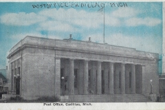U. S. Post Office In Cadillac