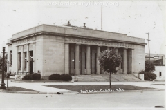 U. S. Post Office In Cadillac