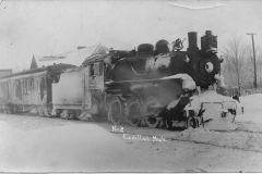 Train in Winter