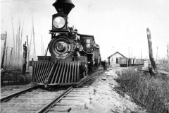 Grand Rapids & Indiana Railroad Train in 1880