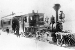 Cadillac and Northeastern Railroad Train