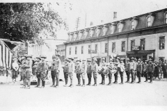 Marching Boy Scouts