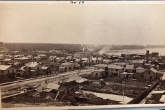 View From The High School Tower Looking West, c. 1882