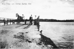 Long Bridge on Lake Cadillac